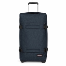 Eastpak Travel-Reisetasche Transit'r L (121 Liter) mit Rollen Triple Denim blau